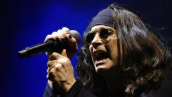 SYDNEY, AUSTRALIA - MARCH 18:  British singer Ozzy Osbourne performs live on stage with his band at the Acer Arena on March 18, 2008 in Sydney, Australia. For the first time in 11 years, Osbourne known as the 'Prince of Darkness' returned to Australia to perform material from his new album 'Black Rain'.  (Photo by Sergio Dionisio/Getty Images)