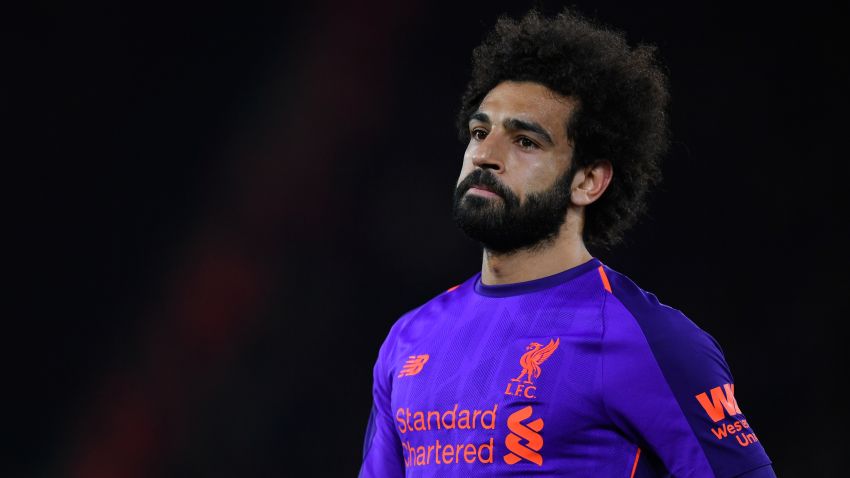 SOUTHAMPTON, ENGLAND - APRIL 05: Mohamed Salah of Liverpool looks dejected during the Premier League match between Southampton FC and Liverpool FC at St Mary's Stadium on April 05, 2019 in Southampton, United Kingdom. (Photo by Dan Mullan/Getty Images)