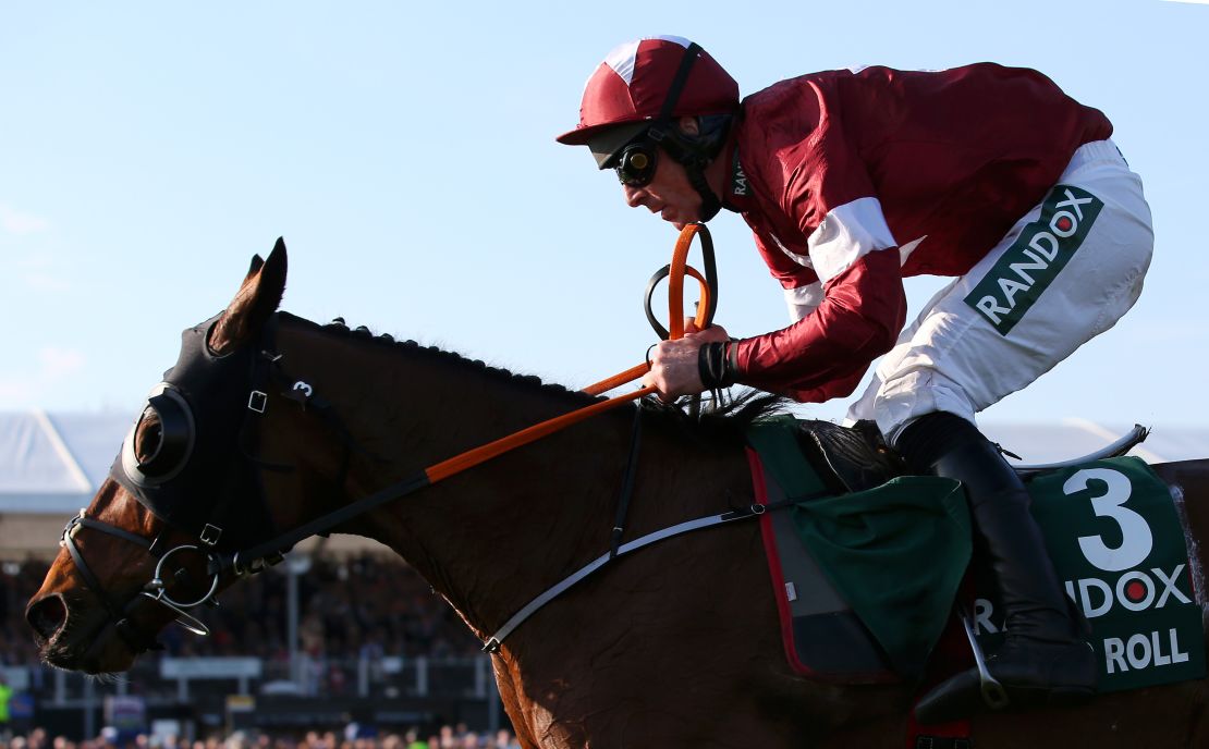 Tiger Roll waited to make his move before winning the Grand National Saturday. 