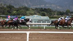 CNN is covering Derby Day at embattled race track Santa Anita Park - where 23 horses have died on the track since December.