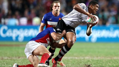 Fiji won the Hong Kong Rugby Sevens by beating France in the final. 