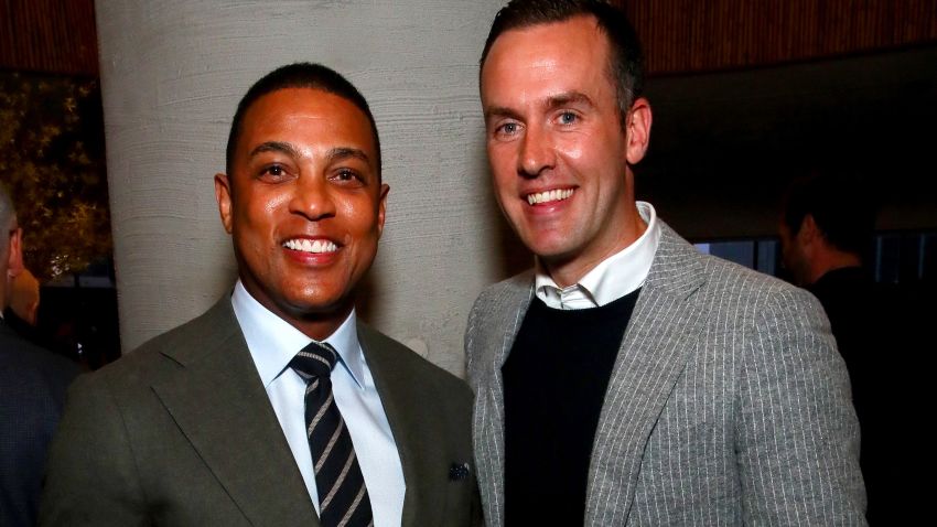 NEW YORK, NEW YORK - MARCH 14: Don Lemon (L) and Tim Malone attend The Shops & Restaurants at Hudson Yards Preview Celebration -- Milos Private Party on March 14, 2019 in New York City. (Photo by Astrid Stawiarz/Getty Images for Related)