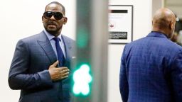 CHICAGO, IL - MARCH 06: Singer R. Kelly going through security after he arrived at the Daley Center for his hearing, on March 6, 2019 in Chicago, Illinois.  Kelly was in court after failing to pay more than $160,000 in child support. (Photo by Nuccio DiNuzzo/Getty Images)