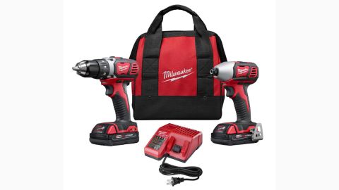 <strong>Milwaukee M18 18-Volt Lithium-Ion Cordless Drill Driver and Impact Driver Combo Kit ($159, originally $179; </strong><a href="https://www.homedepot.com/p/Milwaukee-M18-18-Volt-Lithium-Ion-Cordless-Drill-Driver-Impact-Driver-Combo-Kit-2-Tool-w-2-1-5Ah-Batteries-Charger-Tool-Bag-2691-22/100650378" target="_blank" target="_blank"><strong>homedepot.com</strong></a><strong>)</strong>