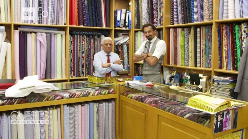 Inside custom tailoring. Does the clothes make the man or the man