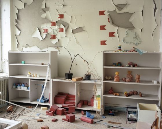 "In the schools, it felt like it would have if the students had just left for the afternoon," he said. 