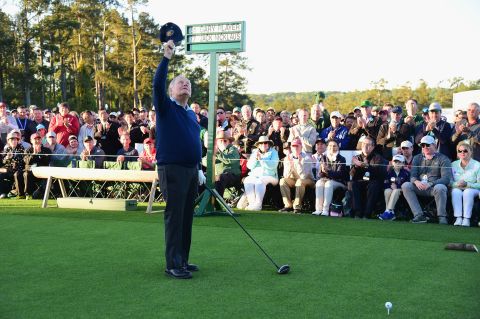 The most successful player at the Masters is Jack Nicklaus, whose six Green Jackets remains the record. The 80-year-old is now an honorary starter along with Gary Player, following the death of four-time champion Arnold Palmer in 2016. 