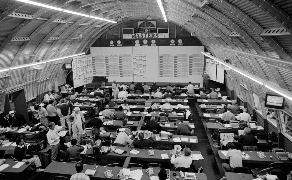 Modern media are housed in a recently built state-of-the-art facility at the far end of the practice range, but in days gone by the stories from Augusta were crafted in a corrugated metal Quonset Hut.  