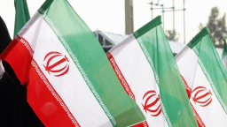 iran flag digital video