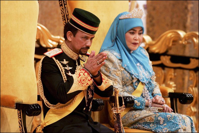 Is the sultan of Brunei imposing Sharia law to clean up his familys image? image