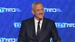 Benny Gantz speech israel election