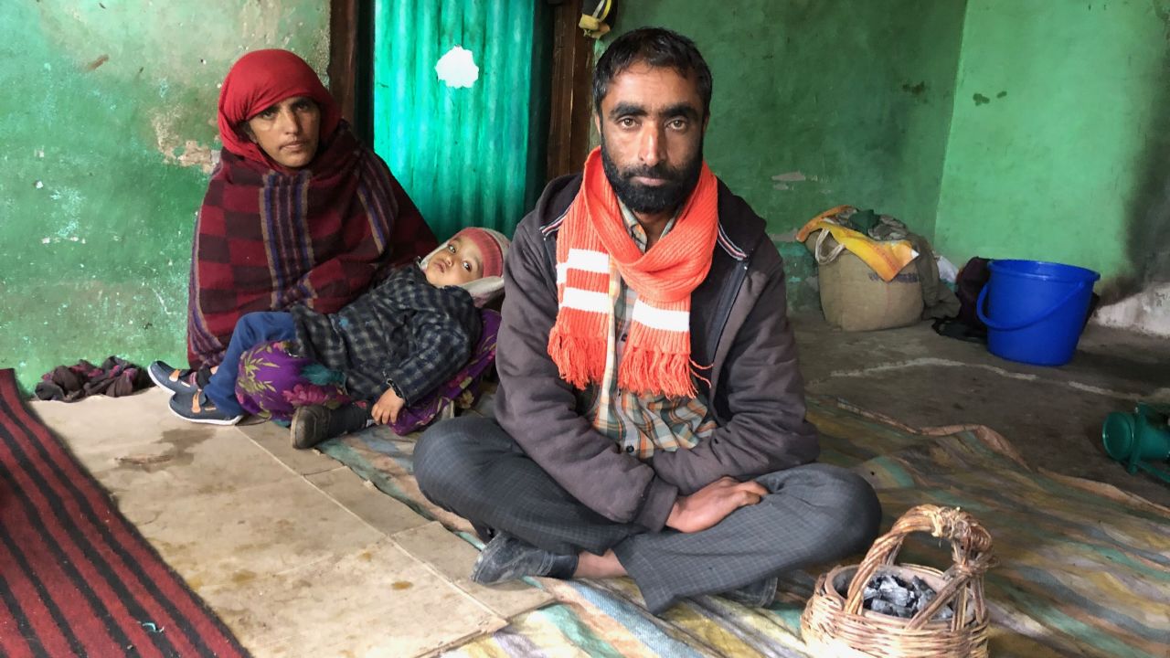 Babur Ali and his wife say they have become refugees in their own land.