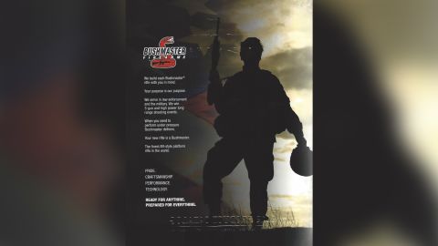 SANDY HOOK AMERICAN FLAG GUN AD