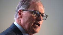 Washington State Governor Jay Inslee is the only 2020 presidential candidate running on climate change and he's pushing his state to go adopt carbon-free electricity.