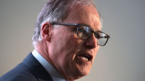 Washington State Governor Jay Inslee is the only 2020 presidential candidate running on climate change and he's pushing his state to go adopt carbon-free electricity.