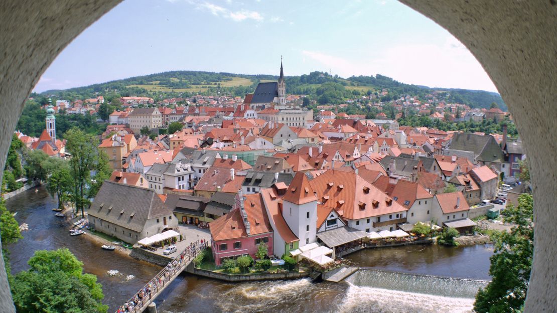 Český Krumlov is one of the most picturesque towns in the Czech Republic.