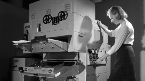 The first Xerox photocopiers came to market in the 1950s.