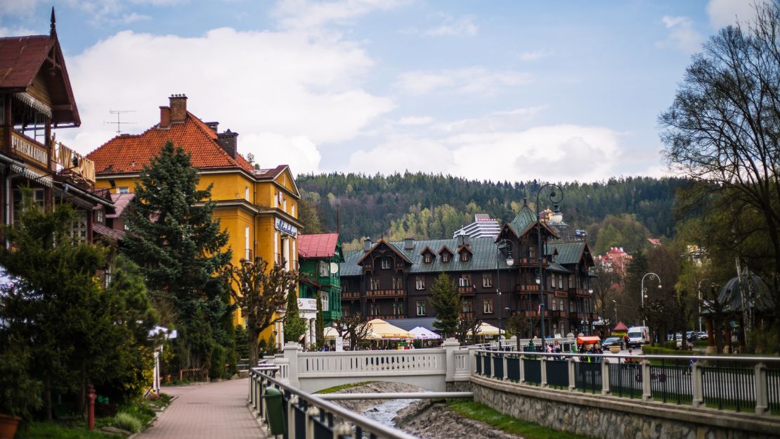 Krynica-Zdrój is an ideal romantic break location.