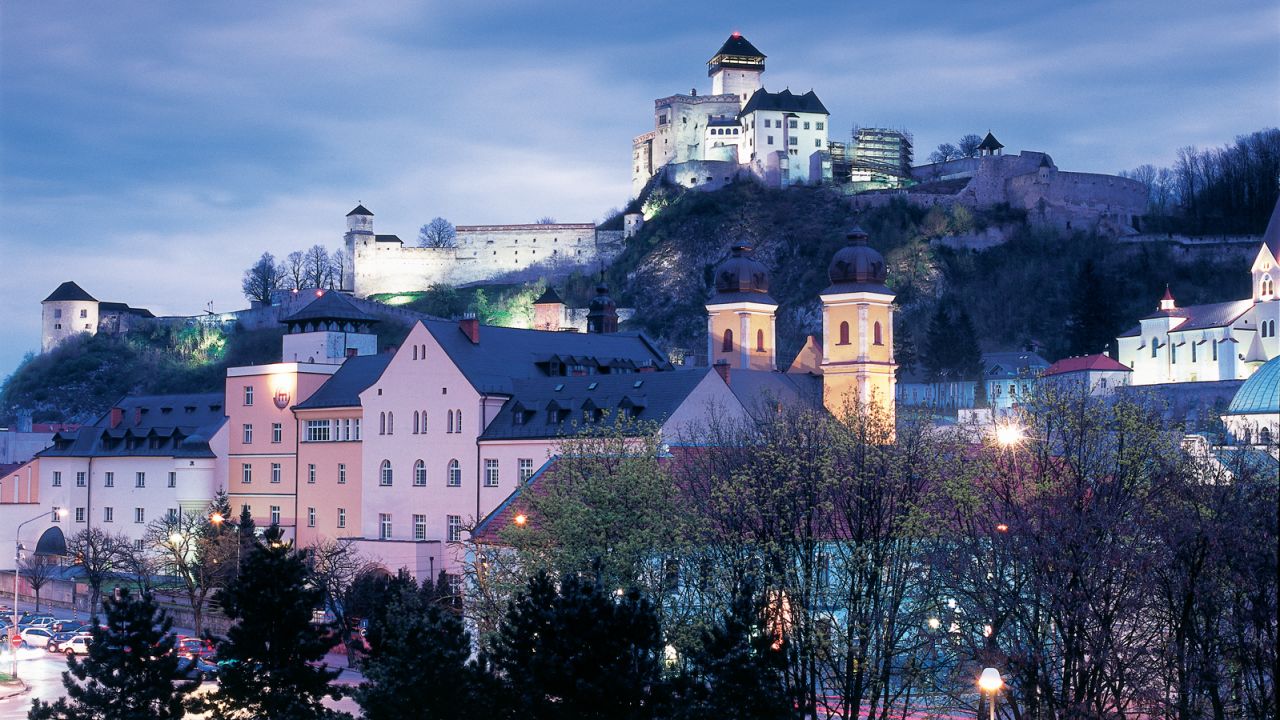 Trenčín Castle provides a wonderfully romantic backdrop to this beautiful city.