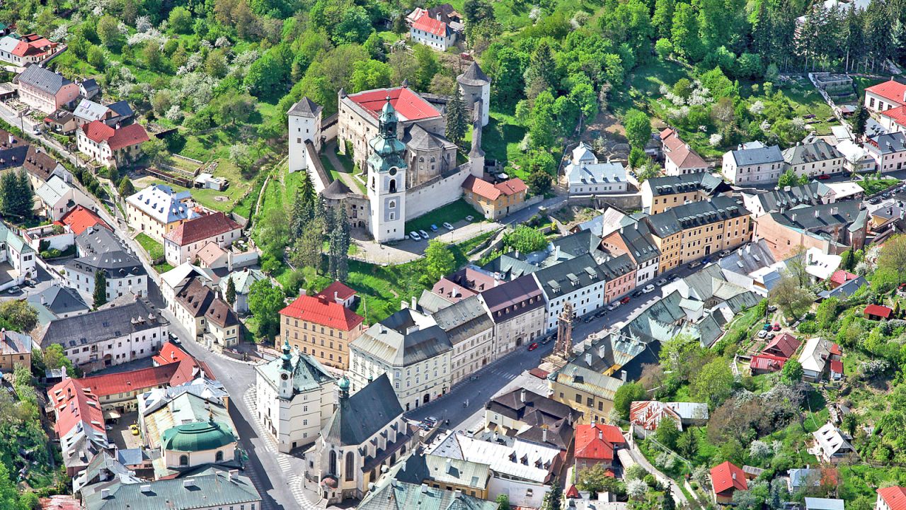 <strong>Banská Štiavnica, Slovakia:</strong> Set among green hills, this former mining town is now a top destination with a perfectly-preserved medieval Old Town. 