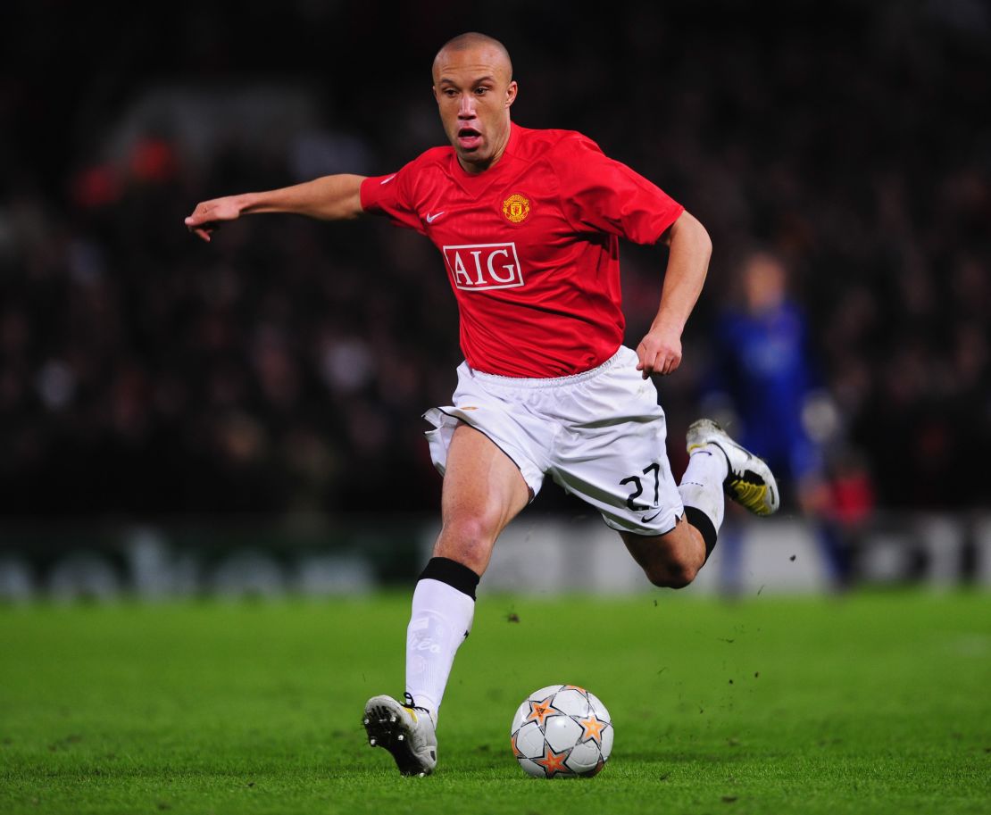 Mikael Silvestre was part of the Manchester United squad that won the 2007/08 Champions League, coming on as a substitute against Barcelona at Old Trafford in the second leg of the 1-0 semifinal aggregate win.