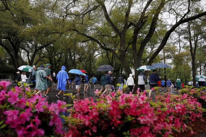 <strong>The wild card: </strong>Perhaps the only detail Augusta National hasn't ironed out is the weather.