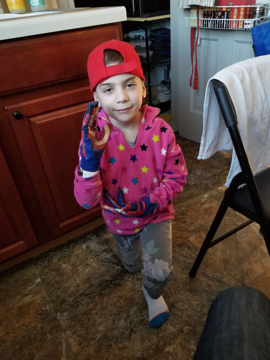 Rosie's health is stable, and she's learning to care for her condition independently.