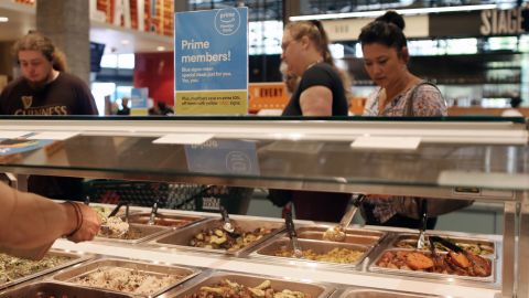 Whole Foods or a separate Amazon grocery chain could fit into old Sears and Kmart stores, according to analysts.