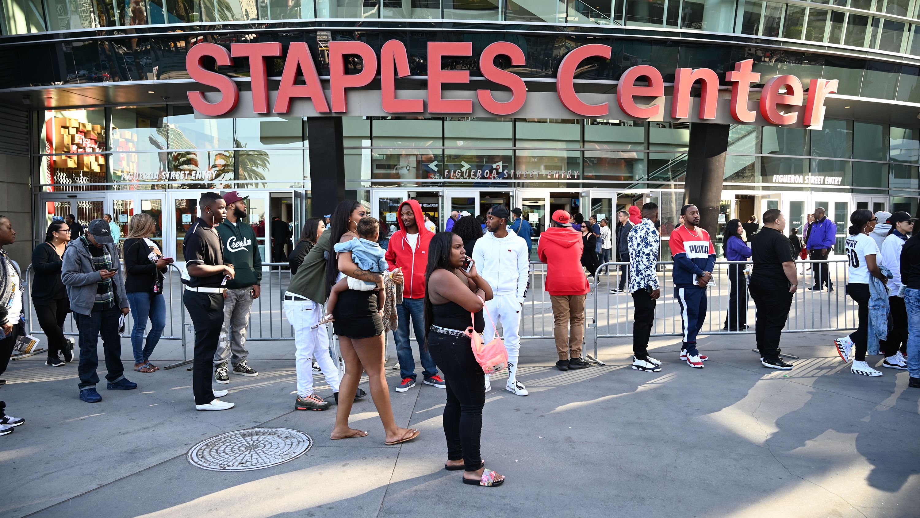 Nipsey Hussle memorial: Thousands pack Staples Center for