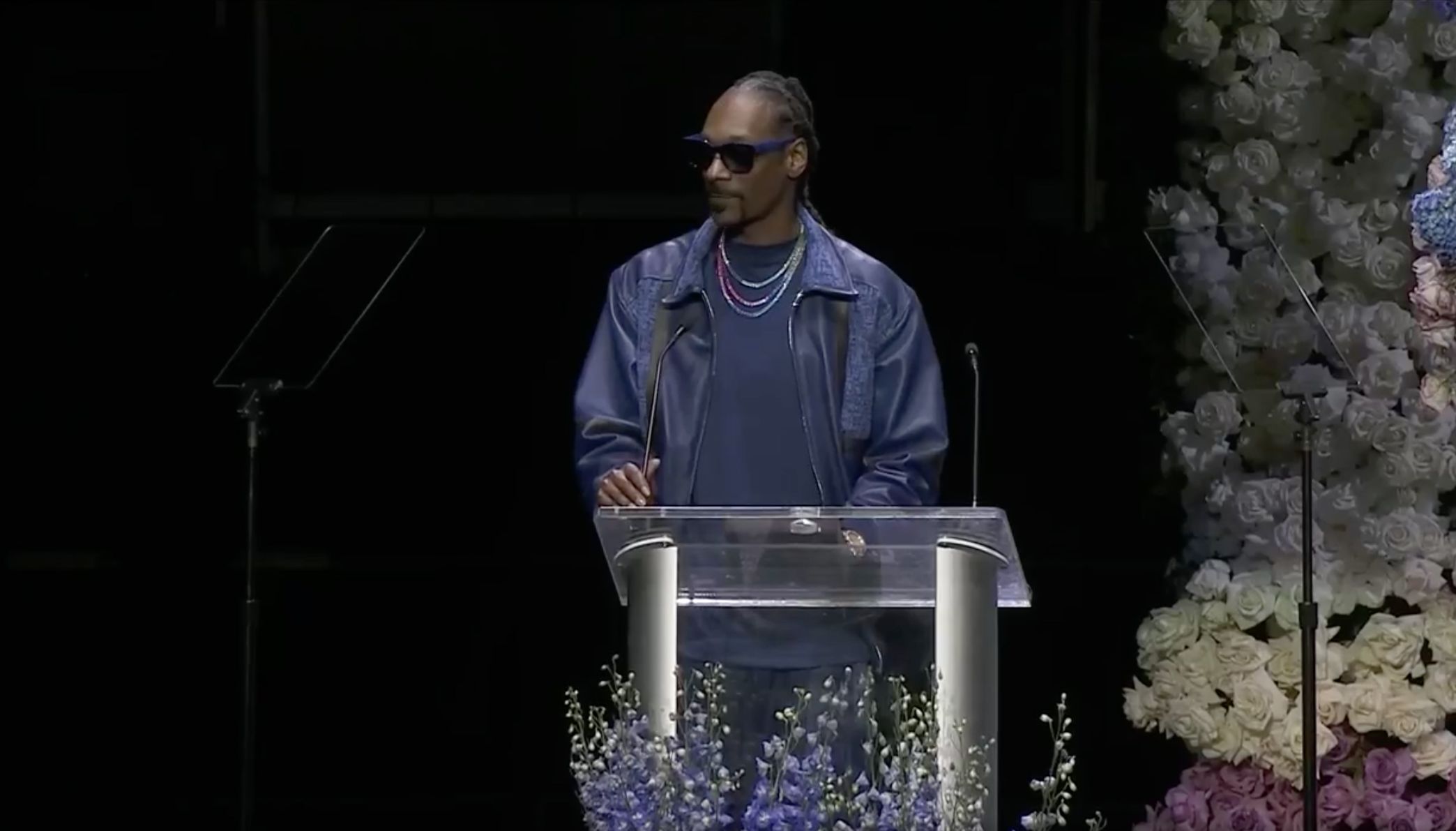 Nipsey Hussle: Snoop Dogg and Stevie Wonder pay respects as