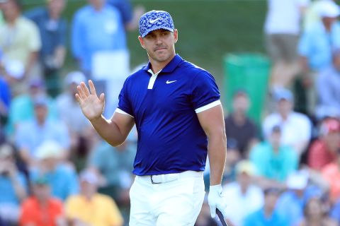 Brooks Koepka pushed the lead to six under before being joined by Bryson DeChambeau.