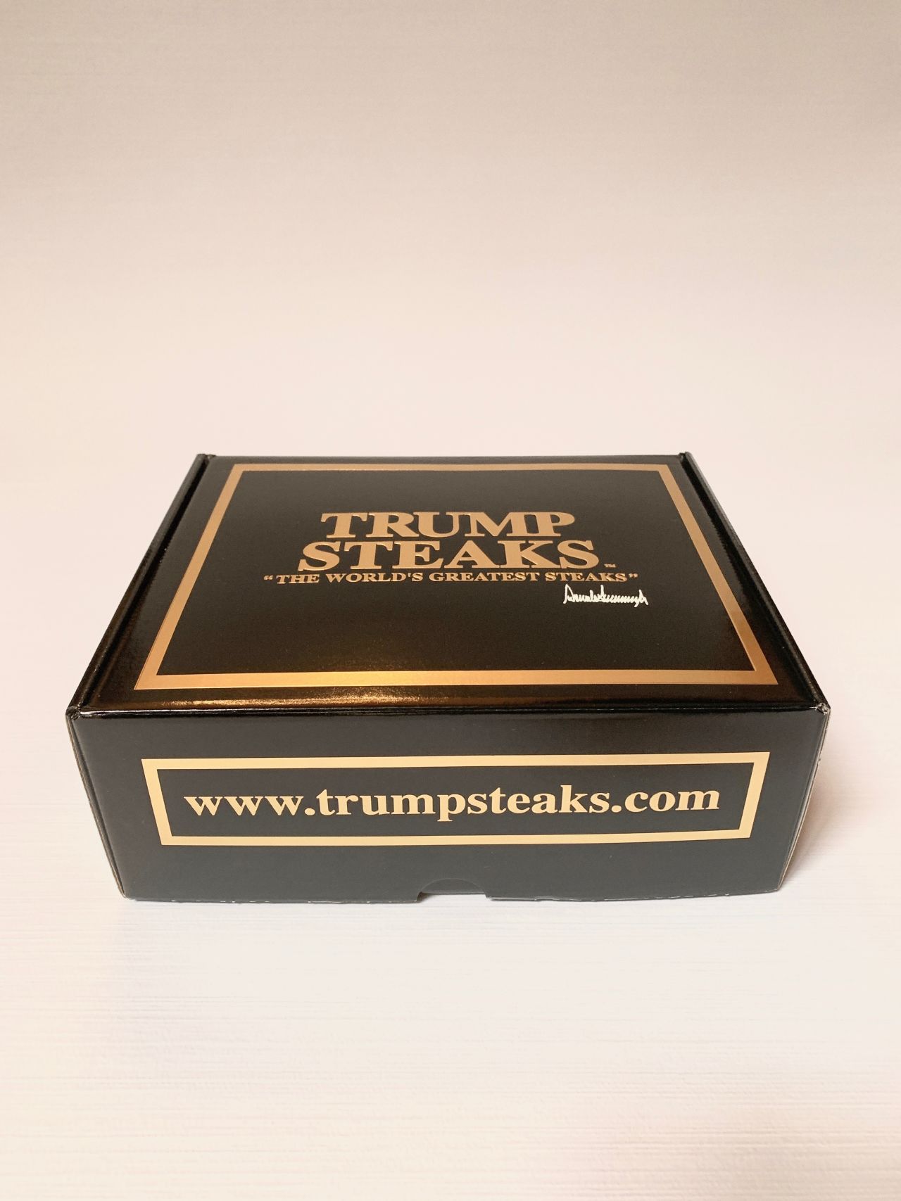 There an astonishing number of products featuring the Trump name. 