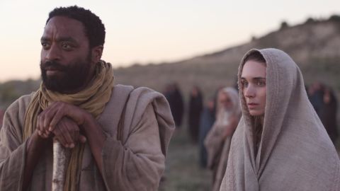 Chiwetel Ejiofor as the Apostle Peter and Mara as Mary Magdalene.