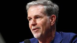 LILLE, FRANCE - MAY 03:  Netflix Co-founder, Chairman & CEO Reed Hastings attends Q&A during Transatlantic Forum as part of Series Mania Lille Hauts de France festival on May 3, 2018 in Lille, France.  (Photo by Sylvain Lefevre/Getty Images)