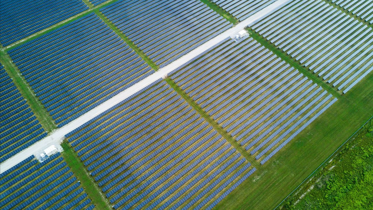 Pictured in 2017, this $400 million photovoltaic park has 1.3 million solar panels and a capacity of <a href="https://www.enbridge.com/stories/2018/july/sarnia-solar-farm-ontario-bee-colonies-native-plant-project" target="_blank" target="_blank">80 megawatts</a> -- among the largest in in the world when it was completed in 2010. The site is also home to a number of environmental initiatives including five honeybee colonies with an estimated 400,000 bees, introduced in 2018.