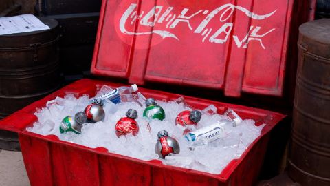 The Coke labels will also be written in Aurebesh — a fictional language used in "Star Wars."
