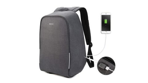 <strong>Kopack 15.6-Inch Anti-Theft Laptop Backpack ($45.99, originally $55.99; </strong><a href="https://amzn.to/2UItlDp" target="_blank" target="_blank"><strong>amazon.com</strong></a><strong>)</strong><br /><br />This best-selling smart backpack on Amazon is the ultimate definition of a work bag that works for you. It has no visible zippers or pockets on the front, making it frustrating to would-be thieves. It's water-resistant and has a built-in rain cover you can pull out when it pours, and it even has an external USB port so you can easily charge your devices without having to take out your power bank.<br />