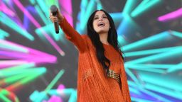 Singer/songwriter Kacey Musgraves performs on stage at Coachella Music Festival on April 12, 2019 in Indio, California.