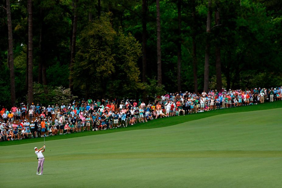 England's Ian Poulter played alongside Woods and said afterwards it had been "fun."