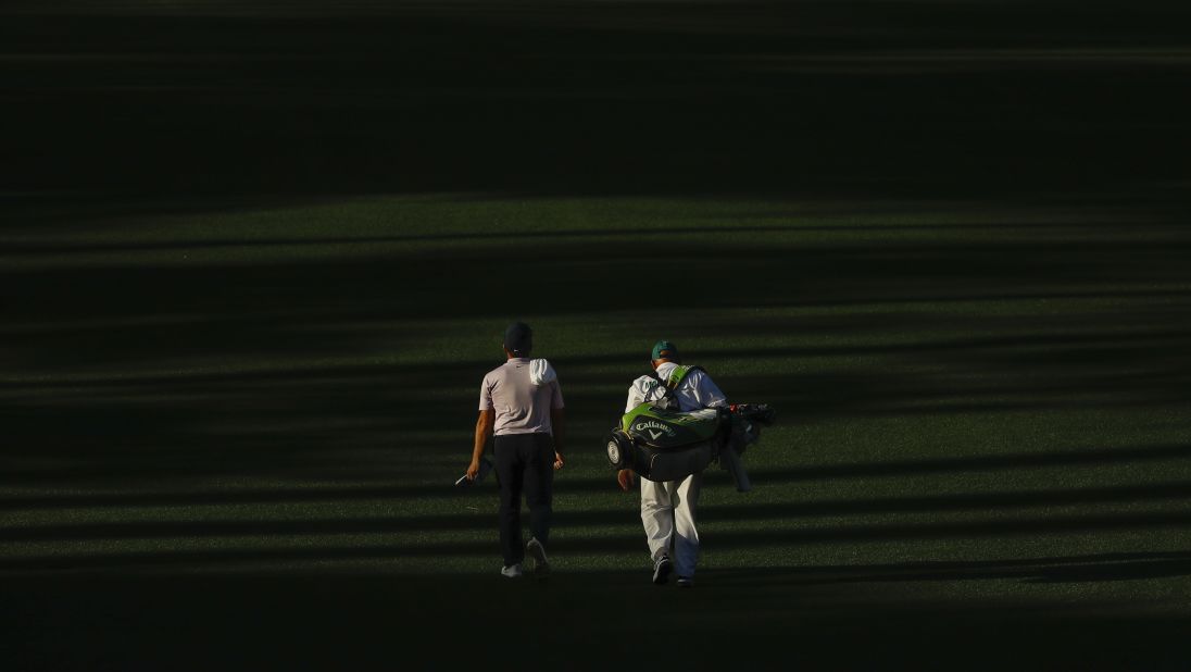 Molinari made his first visit to Augusta as caddie for his older brother Edoardo in 2006.