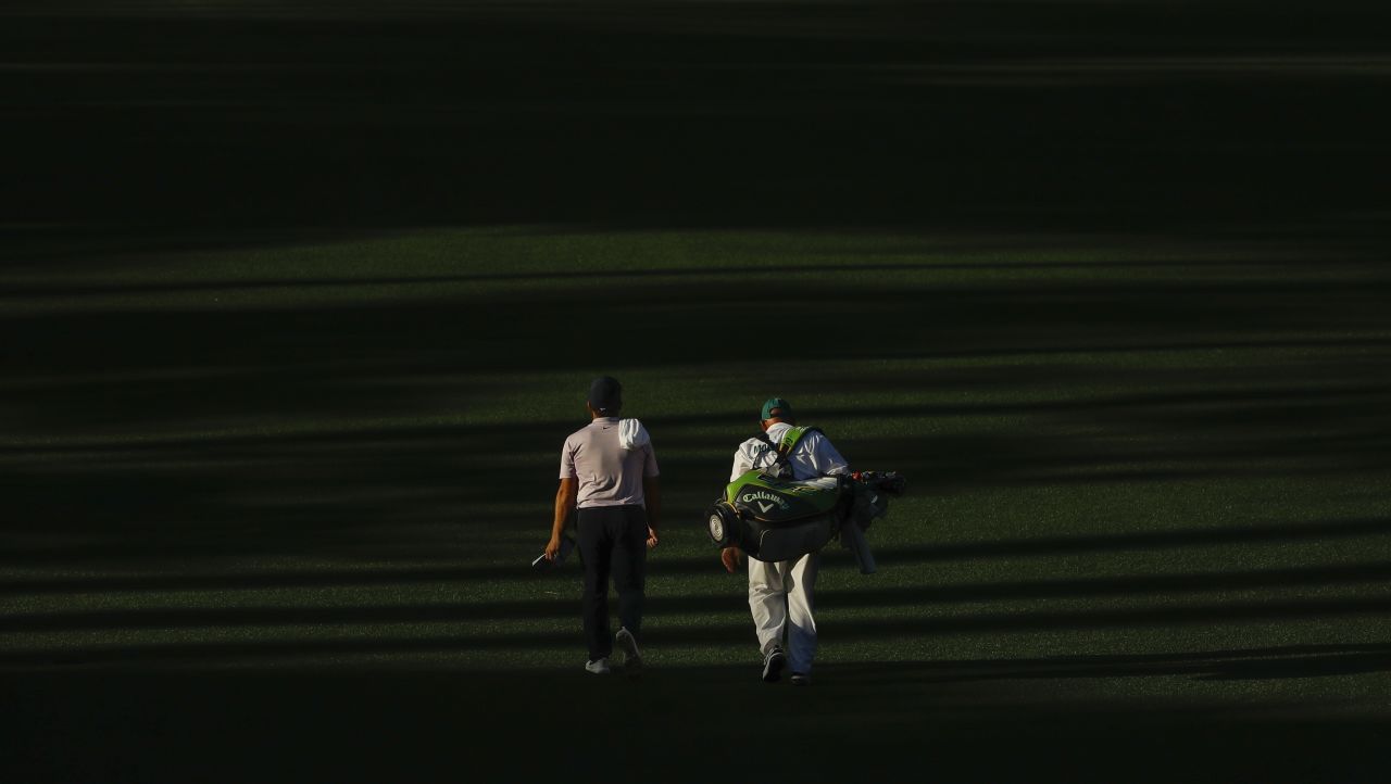 Molinari made his first visit to Augusta as caddie for his older brother Edoardo in 2006.