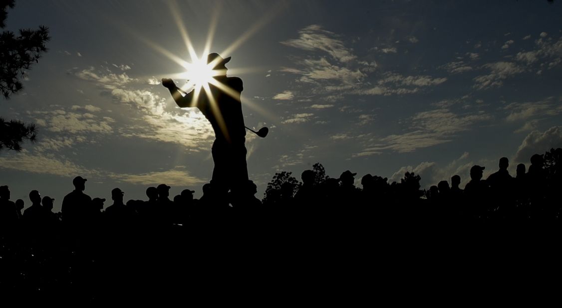 Former US PGA champion Jason Day of Australia was also in contention.