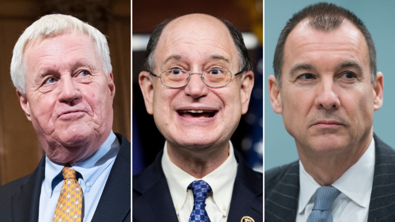 US Reps. Collin Peterson, Brad Sherman and Tom Suozzi are all trained as certified public accountants.