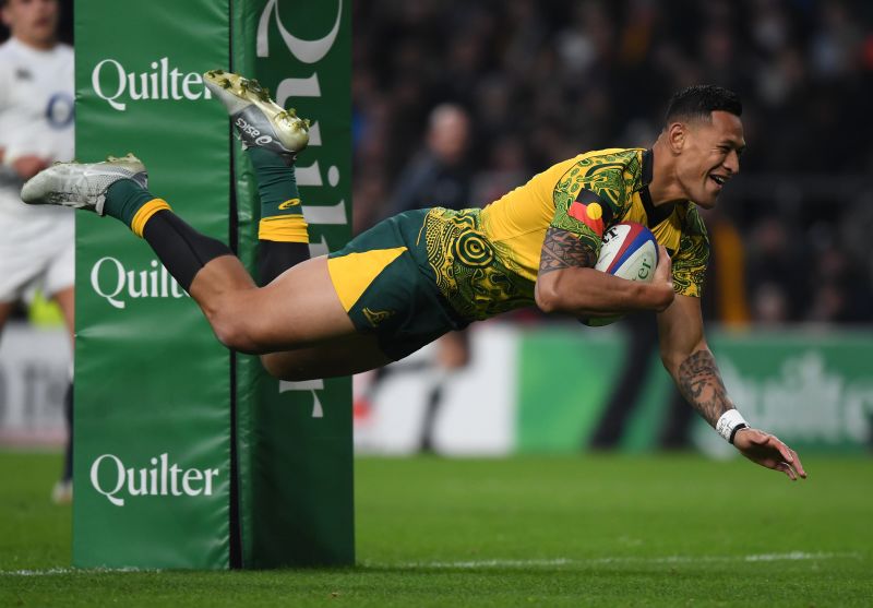 Israel Folau: Australia Rugby Issues Breach Of Notice Over Social Media ...