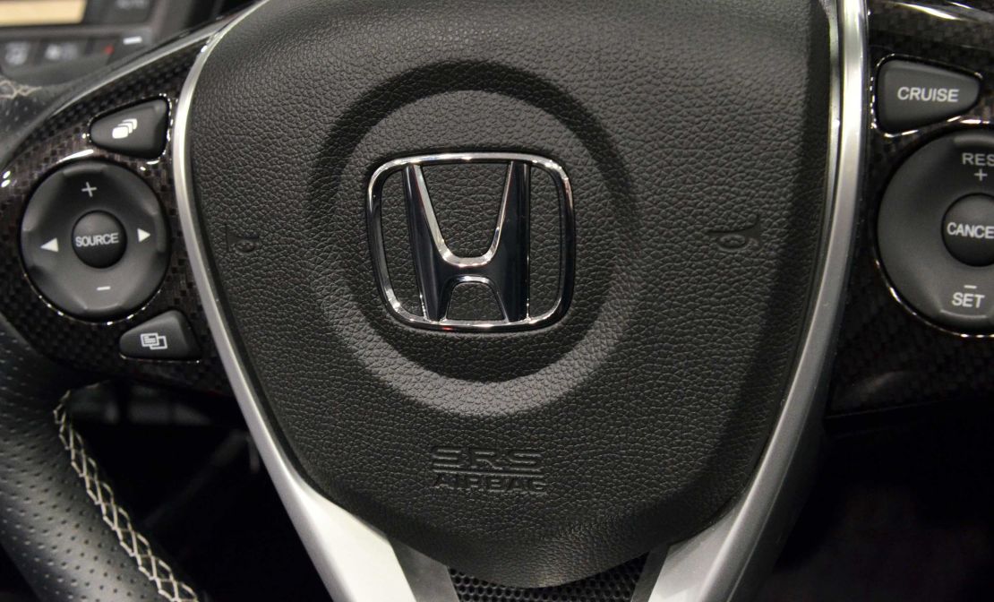 Honda recalls 1.6 million vehicles over Takata airbags CNN