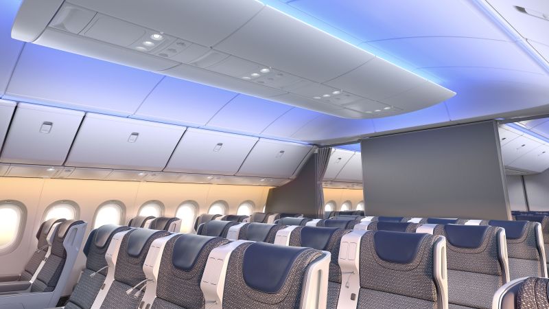 Cabin Mock-up Offers First Look Inside The New Boeing 777X | CNN