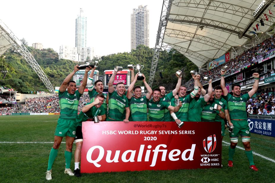 Meanwhile, Ireland earned core team status in next season's series after defeating host Hong Kong 28-7 in the final of the qualifier event. 