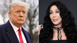 Donald Trump Cher split