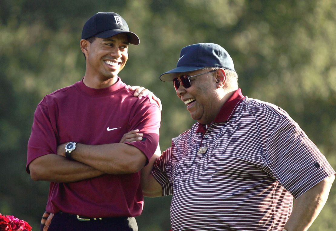 Tiger Woods' father Earl was his guiding light before his death in 2006. 