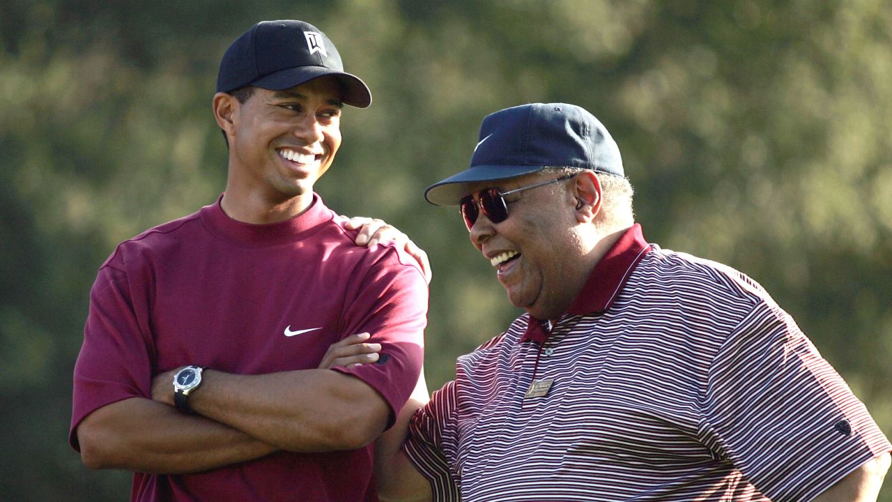 Tiger Woods' father Earl was his guiding light before his death in 2006.